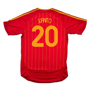 Spain 2005-07 Home (Excellent) (Juanito 20)_1