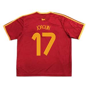 Spain 2006-07 Basic Home Shirt (L) (Very Good) (Joaquin 17)_1