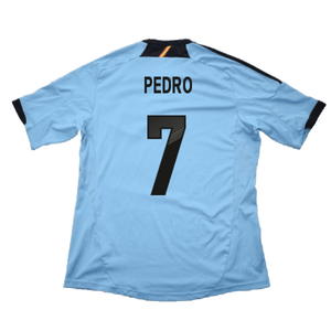 Spain 2012-13 Away Shirt (XLB) (Very Good) (Pedro 7)_1