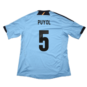 Spain 2012-13 Away Shirt (XLB) (Very Good) (Puyol 5)_1