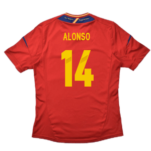 Spain 2012-13 Home Shirt (S) (Excellent) (Alonso 14)_1