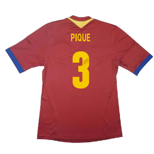 Spain 2013-14 Home Shirt (XL) (Excellent) (Pique 3)_1