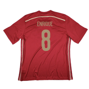 Spain 2014-15 Home Shirt (XS) (Excellent) (ENRIQUE 8)_1