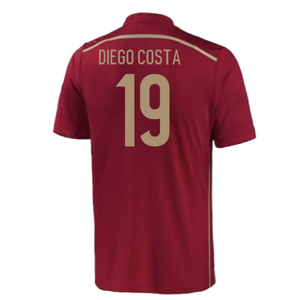 Spain 2015-16 Home Shirt (2-3y) (Mint) (Diego Costa 19)_1