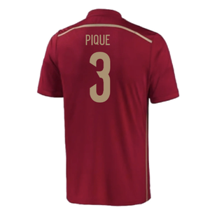 Spain 2015-16 Home Shirt (Excellent) (Pique 3)_1