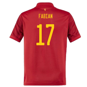 Spain 2020-21 Home Shirt (S) (Good) (FABIAN 17)_1