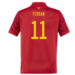 Spain 2020-21 Home Shirt (S) (Good) (FERRAN 11)_1