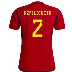 Spain 2022-23 Home Shirt (Womens XL-) (Azpilicueta 2) (Mint)_1