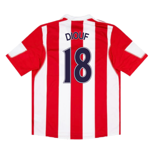 Stoke 2013-14 Home Shirt (XL) (Excellent) (DIOUF 18)_1