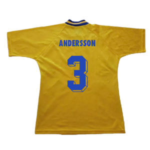 Sweden 1994-96 Home Shirt (Excellent) (Andersson 3)_1