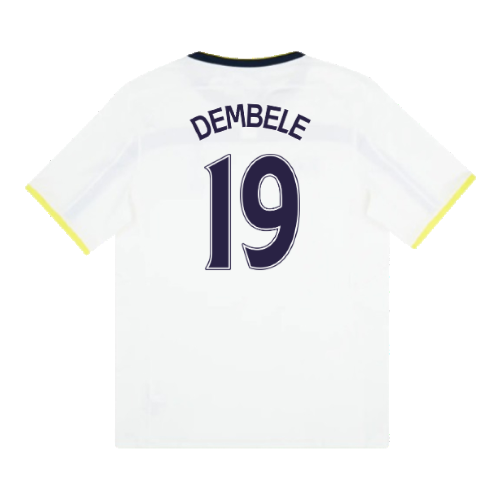 Tottenham 2014-2015 Home Shirt (Excellent) (DEMBELE 19)_1