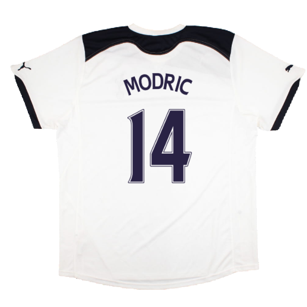 Tottenham Hotspur 2010-11 Home Shirt (Sponsorless) (2XL) (Mint) (Modric 14)_1