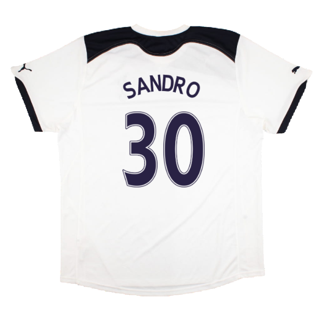 Tottenham Hotspur 2010-11 Home Shirt (Sponsorless) (2XL) (Mint) (Sandro 30)_1