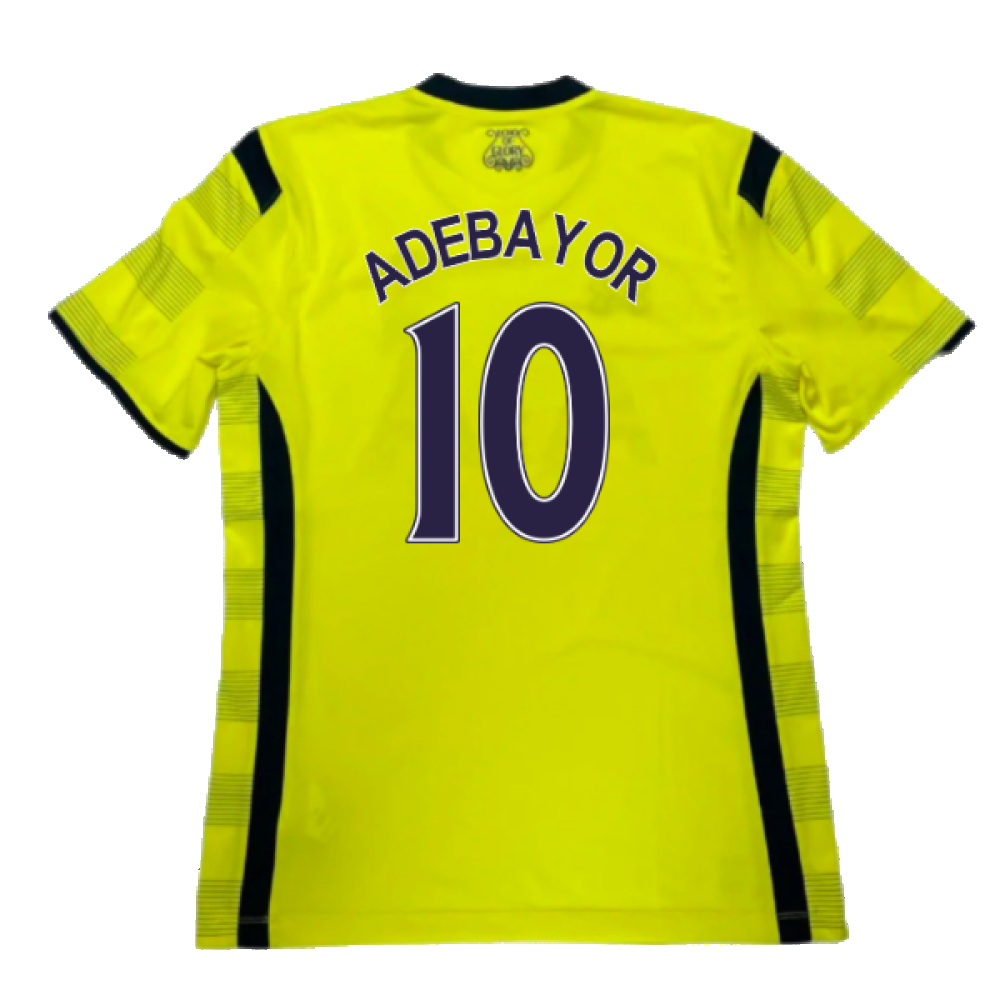 Tottenham Hotspur 2014-2015 Third Shirt (S) (Good) (ADEBAYOR 10)_1