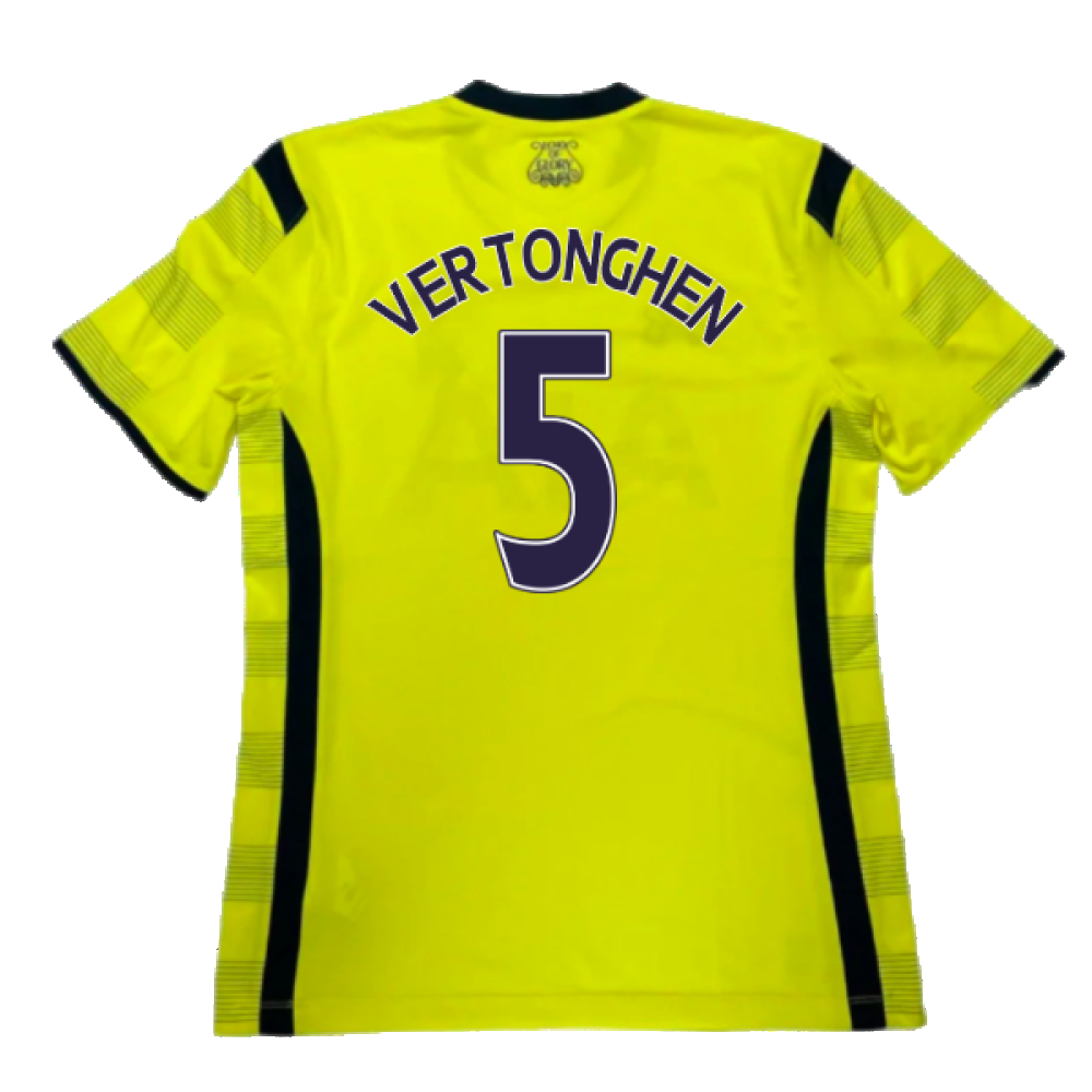 Tottenham Hotspur 2014-2015 Third Shirt (S) (Good) (VERTONGHEN 5)_1