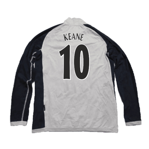 Tottenham 2005/06 L/S home Shirt (XXL) (Good) (Keane 10)_1