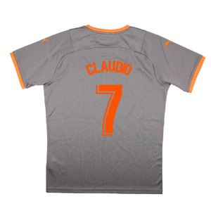 Valencia 2021-22 Fourth Shirt (Sponsorless) (M) (Mint) (CLAUDIO 7)_1