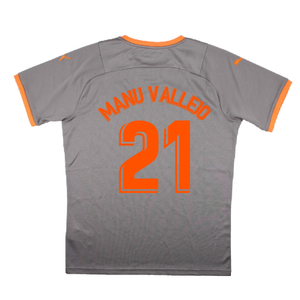 Valencia 2021-22 Fourth Shirt (Sponsorless) (M) (Mint) (MANU VALLEJO 21)_1