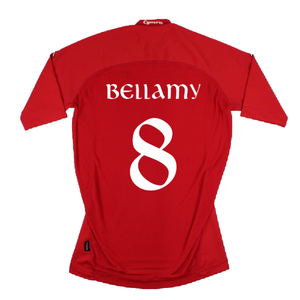 Wales 2004-05 Home Shirt (MEDIUM) (Excellent) (Bellamy 8)_1