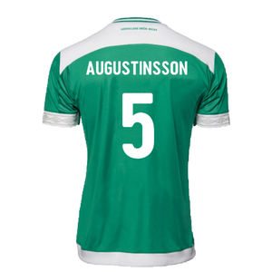 Werder Bremen 2018-19 Home Shirt (M) (Mint) (Augustinsson 5)_1