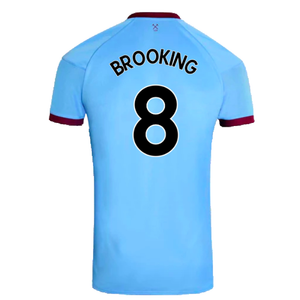 West Ham United 2020-21 Away Shirt (M) (Mint) (BROOKING 8)_1