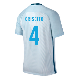 Zenit 2016-18 Away Shirt (S) (Criscito 4) (Very Good)_1