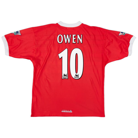 Liverpool 1998-00 Home Shirt Owen 10 S