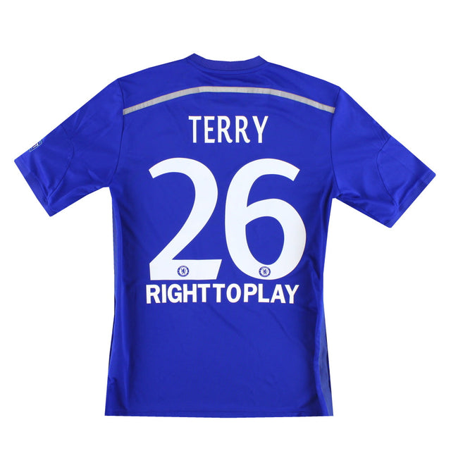 2014-15 Chelsea adidas CL Home Shirt Terry #26 M