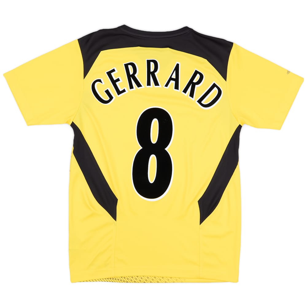 Liverpool 2004-05 Away Shirt Gerrard 8 S