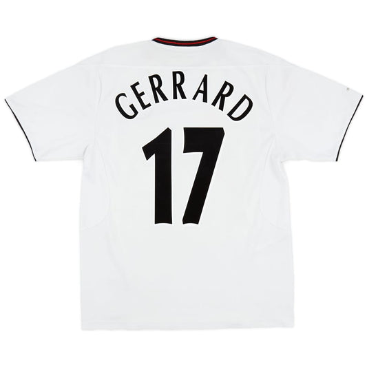 Liverpool 2003-04 Away Shirt Gerrard 17 M