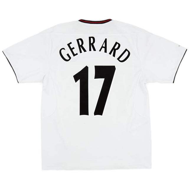Liverpool 2003-04 Away Shirt Gerrard 17 L