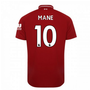 2018-2019 Liverpool Home Football Shirt (Mane 10)_0