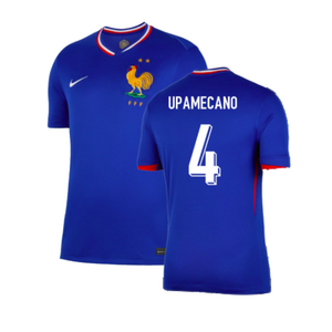 2024-2025 France Home Shirt (Upamecano 4)_0