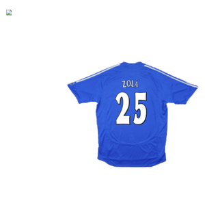 Chelsea 2006-08 Home Shirt ((Mint) L) (Zola 25)_0