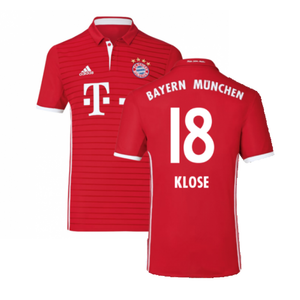 Bayern Munich 2016-17 Home Shirt ((Excellent) L) (Klose 18)_0