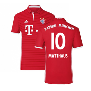 Bayern Munich 2016-17 Home Shirt ((Excellent) L) (Matthaus 10)_0