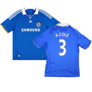 Chelsea 2008-09 Home Shirt ((Good) S) (A.Cole 3)_0