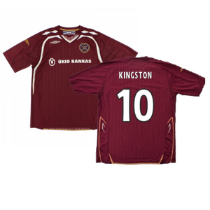 Hearts 2007-08 Home Shirt ((Very Good) M) (Kingston 10)_0