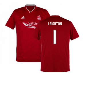 Aberdeen 2019-20 Home Shirt ((Mint) L) (Leighton 1)_0