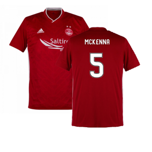 Aberdeen 2019-20 Home Shirt ((Mint) L) (McKenna 5)_0