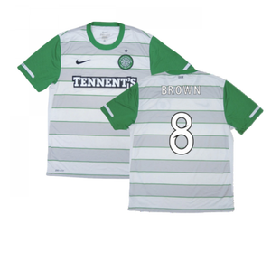 Celtic 2011-12 Away Shirt ((Excellent) L) (Brown 8)_0