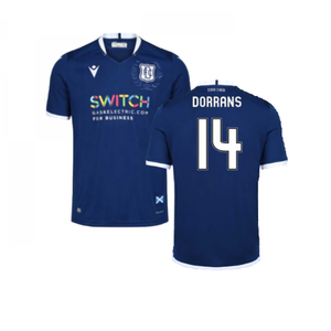 Dundee 2019-20 Home Shirt ((Excellent) XL) (Dorrans 14)_0