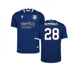 Dundee 2019-20 Home Shirt ((Excellent) XL) (Hemmings 28)_0