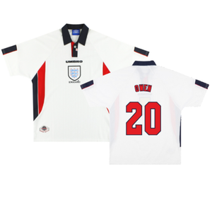 England 1997-99 Home Shirt (2XL) (Very Good) (OWEN 20)_0