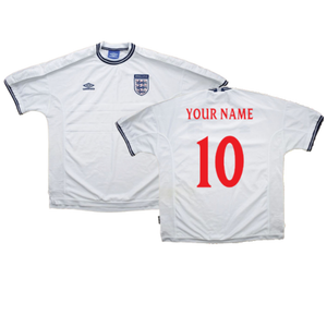 England 1999-00 Home Shirt (L) (Good) (Your Name)_0