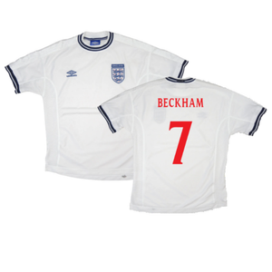 England 1999-01 Home Shirt (XL) (Very Good) (BECKHAM 7)_0