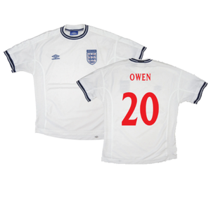 England 1999-01 Home Shirt (Youths) (Excellent) (OWEN 20)_0