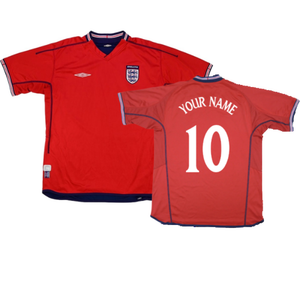 England 2002-04 Away Shirt (XXL) (Excellent) (Your Name)_0