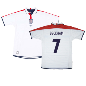 England 2003-05 Home Shirt (L) (Very Good) (BECKHAM 7)_0