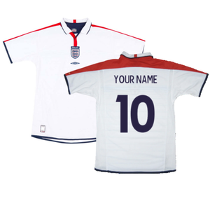 England 2003-05 Home Shirt (L) (Very Good) (Your Name)_0